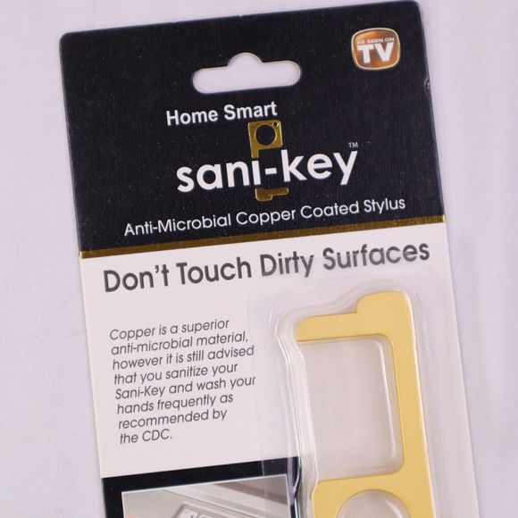Home Smart Sani-key Anti-Microbial Copper Coated Stylus - Picture 2 of 4
